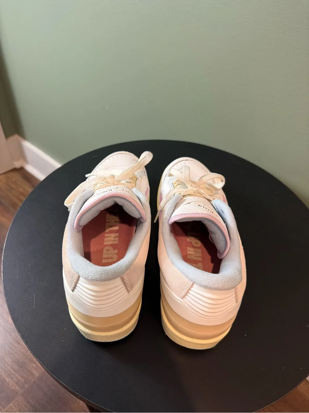 Pink Low-Top Sneakers - Casual Everyday Shoes
